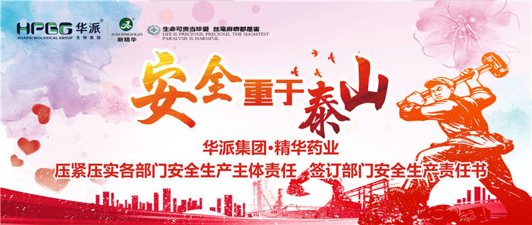 安全沉于泰山 |华派集团&bull;mg冰球突破药业压紧压实各部门安全出产主体责任 签定部门安全出产责任书